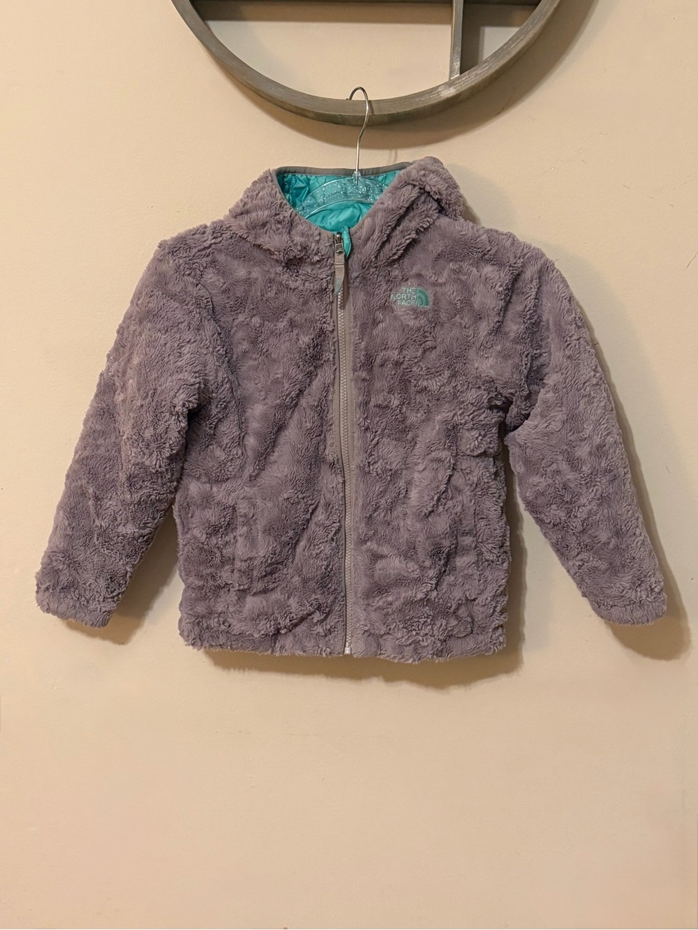 The North Face Girls Reversible Fleece Jacket